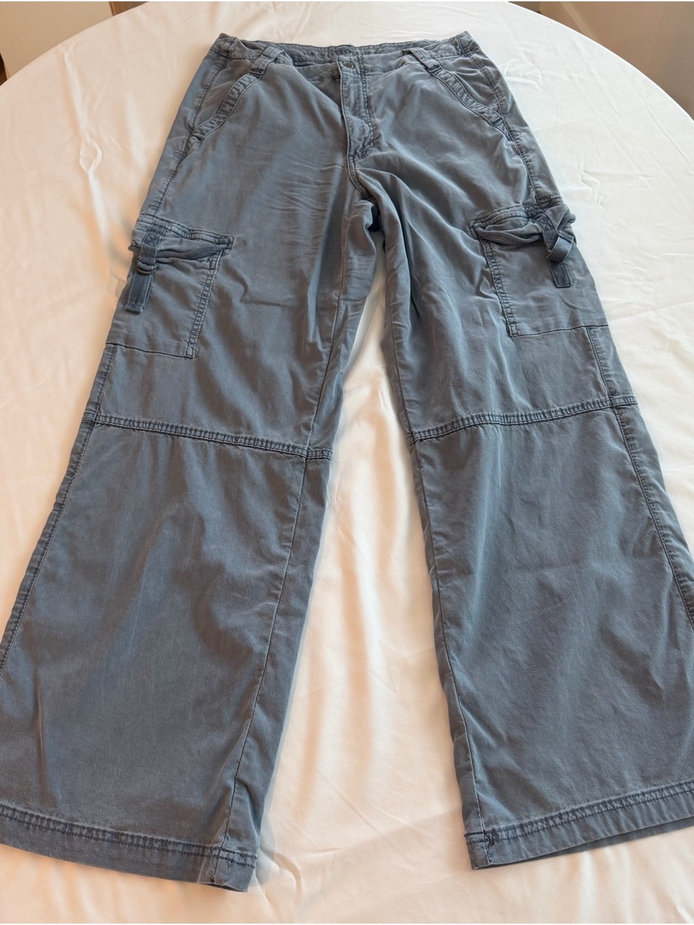 American Eagle Women’s Cargo Pants in Slate Blue